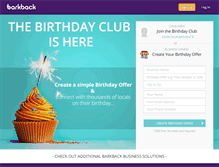 Tablet Screenshot of barkback.com